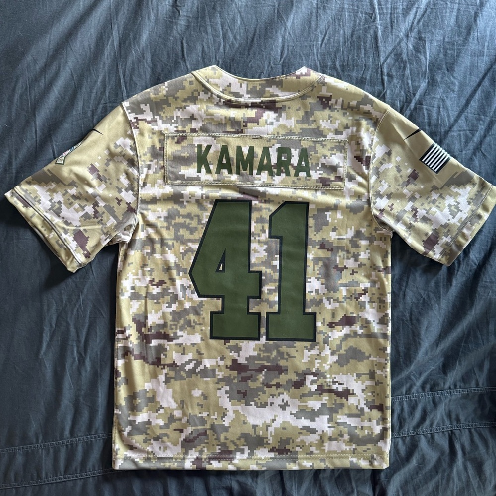 Nike New Orleans Saints Alvin Kamara Salute to Service NFL Jersey - Picture 4 of 7